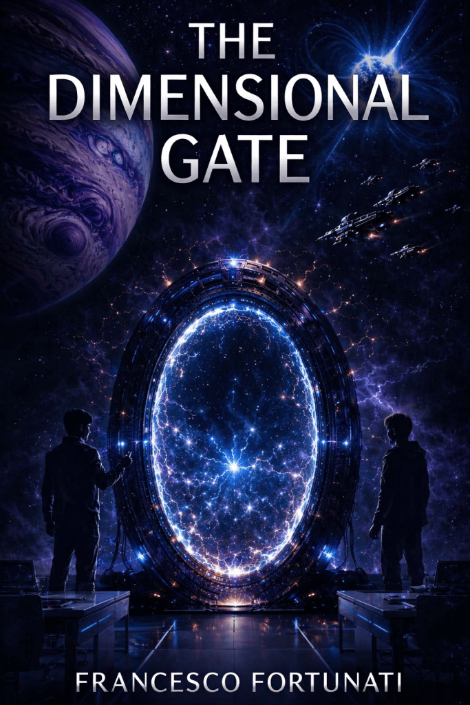The Dimensional Gate — book cover by Francesco Fortunati